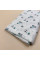 Ситцева пелюшка · 90×100 см · Бірюзові панди — Babywear