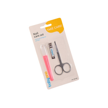 Ножиці для немовлят BabyOno Take Care Nail Care Рожеві
