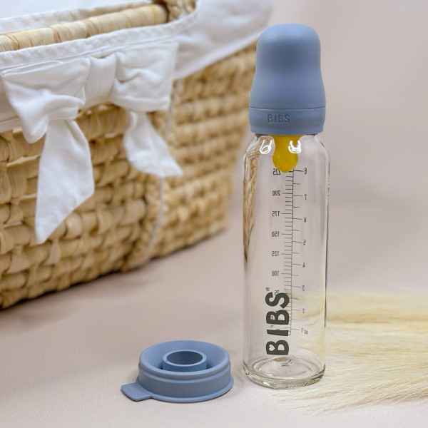 Дитяча пляшечка BIBS 225мл, Синя