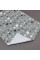 Непромокаюча пелюшка · 80×65 см · Сіра з зірочками — Babywear