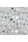 Непромокаюча пелюшка · 80×65 см · Сіра з зірочками — Babywear
