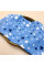 Непромокаюча пелюшка · 60×45 см · Блакитна зірочки — Babywear