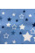 Непромокаюча пелюшка · 60×45 см · Блакитна зірочки — Babywear