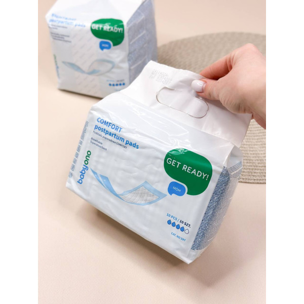 Післяпологові прокладки BabyOno Comfort 10 шт/уп 597