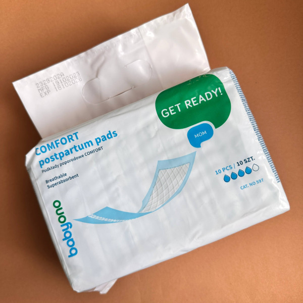 Післяпологові прокладки BabyOno Comfort 10 шт/уп 597