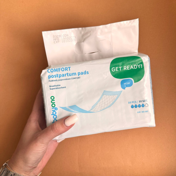 Післяпологові прокладки BabyOno Comfort 10 шт/уп 597