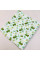 Ситцева пелюшка · 90×100 см · Зелені песики — Babywear