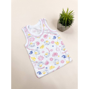 Майка з куліру Біла з Hello Kitty