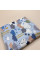 Байкова пелюшка · 80×90 см. · Блакитна з хмарками — Babywear