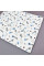 Байкова пелюшка · 80×90 см · Блакитні квіти — Babywear