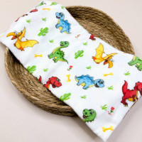 Байкова пелюшка · 80×90 см. · Веселі динозаврики — Babywear