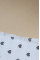 Байкова пелюшка · 80×90 см. · Чорні маленькі сердечки — Babywear