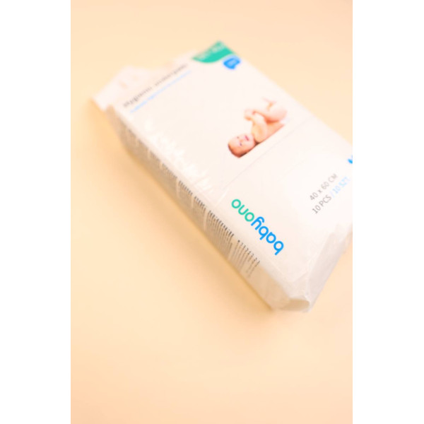 Гігієнічні пелюшки 40x60 (10 шт/уп) "BabyOno"