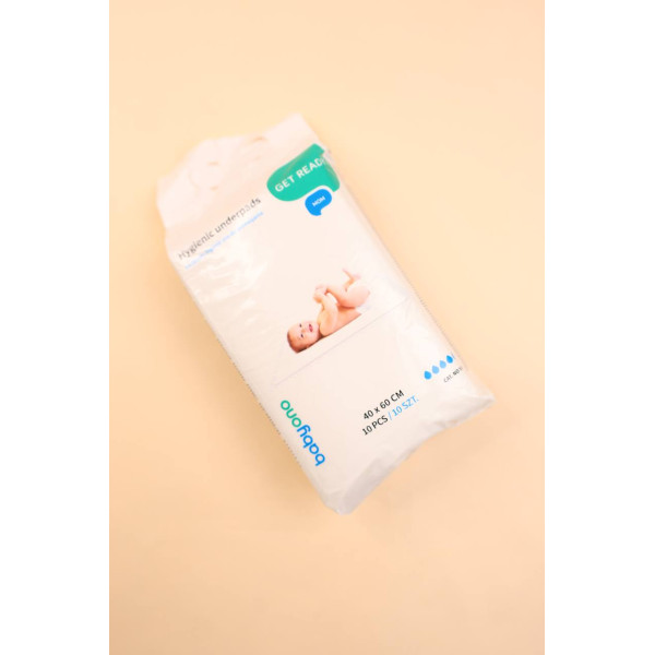 Гігієнічні пелюшки 40x60 (10 шт/уп) "BabyOno"