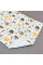 Непромокаюча пелюшка · 60×45 см · Біла тваринки гілочки — Babywear