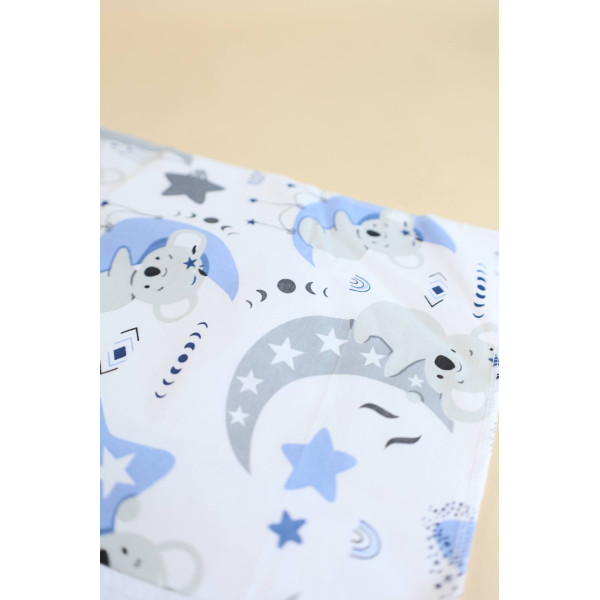 Непромокаюча пелюшка · 60×45 см · Коали на місяці — Babywear