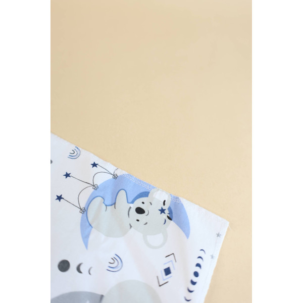 Непромокаюча пелюшка · 60×45 см · Коали на місяці — Babywear