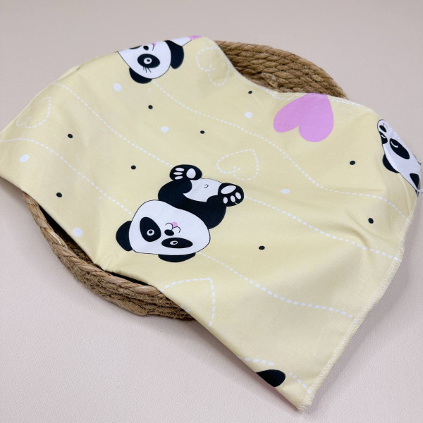 Непромокаюча пелюшка · 60×45 см · Жовта пандочка — Babywear