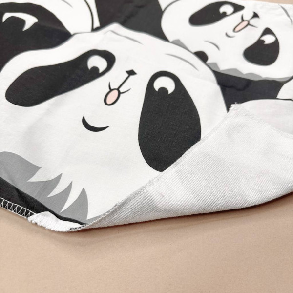 Непромокаюча пелюшка · 60×45 см · Великі пандочки — Babywear