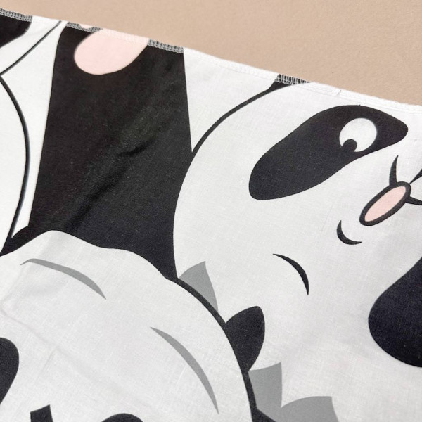 Непромокаюча пелюшка · 60×45 см · Великі пандочки — Babywear