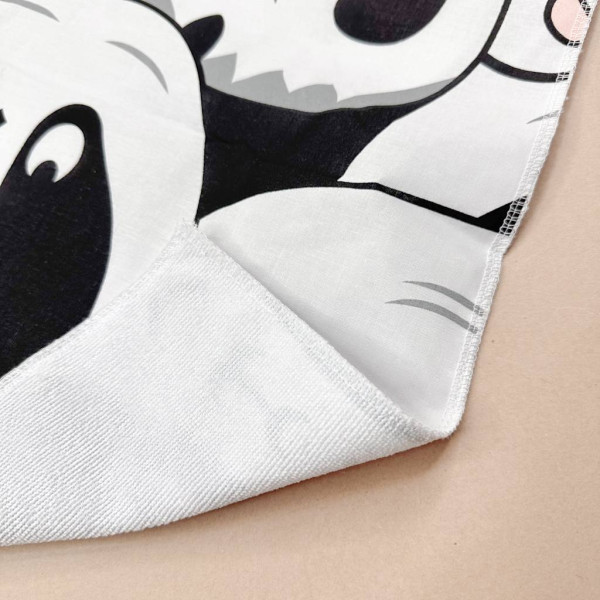 Непромокаюча пелюшка · 60×45 см · Великі пандочки — Babywear