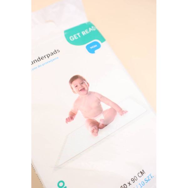 Гігієнічні пелюшки 60х90 см (10шт/уп) "BabyOno"