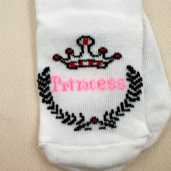 Носочки тонкі бавовняні Білі Princess
