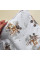 Бавовняна пелюшка · Бежевий ведмедик на літаку — Babywear