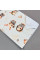 Непромокаюча пелюшка · 80×65 см · Бежева зайчики пташки — Babywear