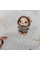 Непромокаюча пелюшка · 80×65 см · Бежева зайчики пташки — Babywear