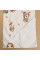 Непромокаюча пелюшка · 80×65 см · Бежева зайчики пташки — Babywear