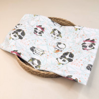 Байкова пелюшка · 70×90 см. · Панди на фоні — Babywear