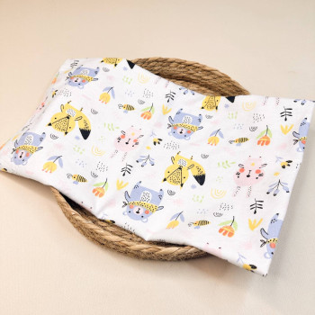 Байкова пелюшка · 70×90 см. · Ведмеді лисиці · Тепла — Babywear