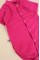 Боді-футболка із рубчику Малинова