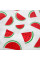 Муслінова пелюшка · 90×80 см. · Біла з кавунами — Babywear