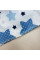 Ситцева пелюшка · 90×100 см · Біла з блакитними зірочками — Babywear