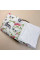 Бавовняна пелюшка · Біла зайчики квіти · З синтепоном — Babywear