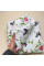 Бавовняна пелюшка · Біла зайчики квіти · З синтепоном — Babywear