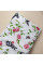 Бавовняна пелюшка · Біла зайчики квіти · З синтепоном — Babywear