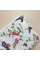 Бавовняна пелюшка · Біла зайчики квіти · З синтепоном — Babywear