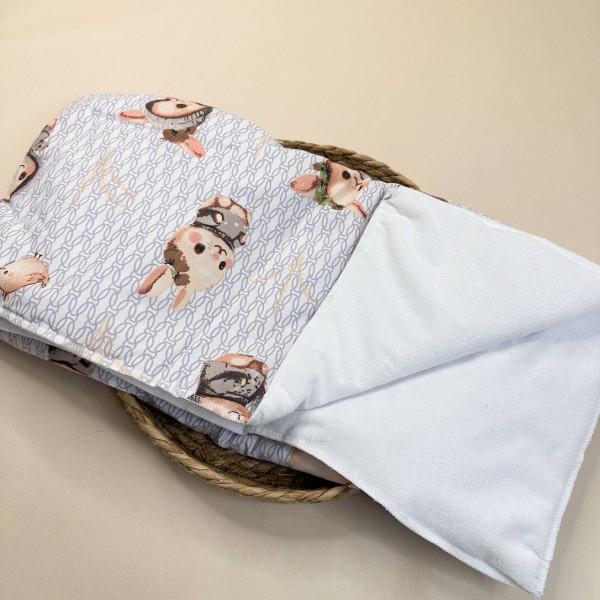 Бавовняна пелюшка · Зайчики та пташенята — Babywear