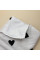 Непромокаюча пелюшка · Біла з чорними сердечками · З синтепоном — Babywear
