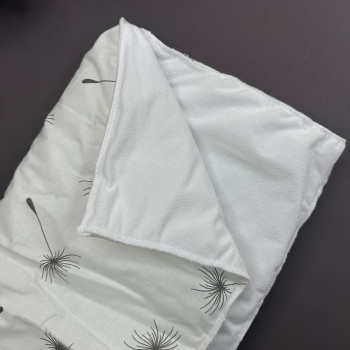 Непромокаюча пелюшка · Біла з одуванчиками — Babywear