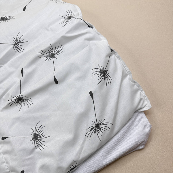 Непромокаюча пелюшка · Біла з одуванчиками — Babywear