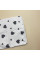 Непромокаюча пелюшка · 120×60 см · Біла сірі сердечки — Babywear