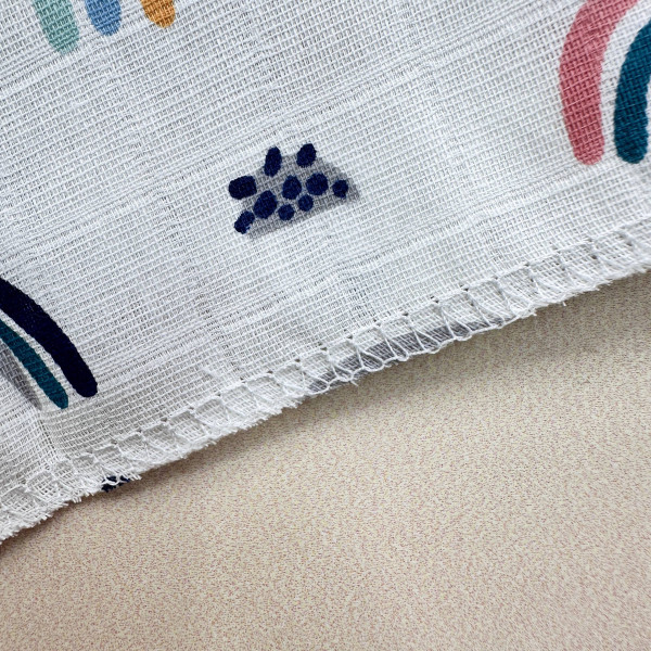 Муслінова пелюшка · 90×80 см. · Різнокольорові весняні веселки — Babywear