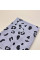 Бавовняна пелюшка · 90×110 см · Сірий леопардовий — Babywear