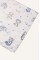 Муслінова пелюшка · 90×80 см. · Блакитний ведмедик — Babywear