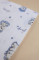 Муслінова пелюшка · 90×80 см. · Блакитний ведмедик — Babywear