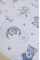 Муслінова пелюшка · 90×80 см. · Блакитний ведмедик — Babywear